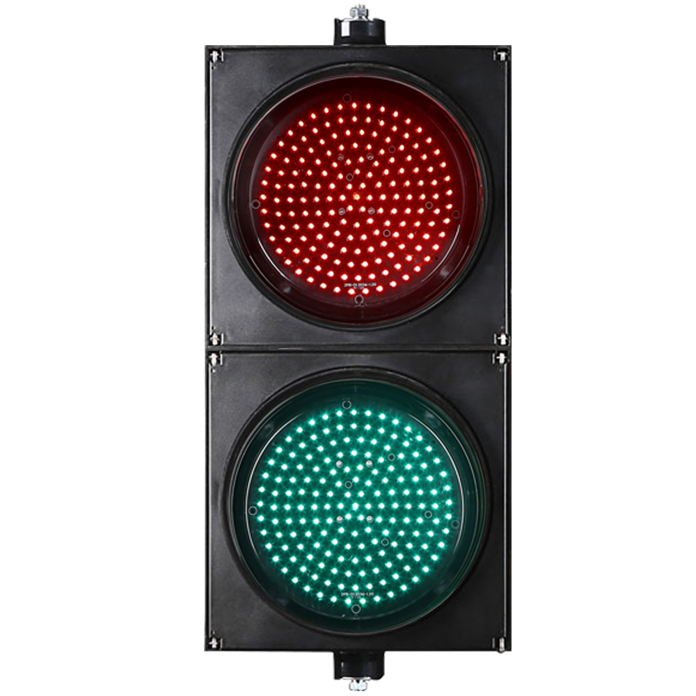 Lampu Isyarat Bola Penuh Merah/Hijau Kuasa Rendah (dua unit)