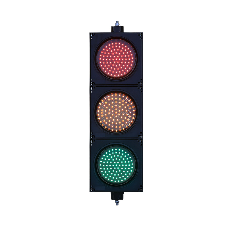 Lampu Isyarat Bola Penuh Merah/Kuning/Hijau Kuasa Rendah dengan Pemasa Undur