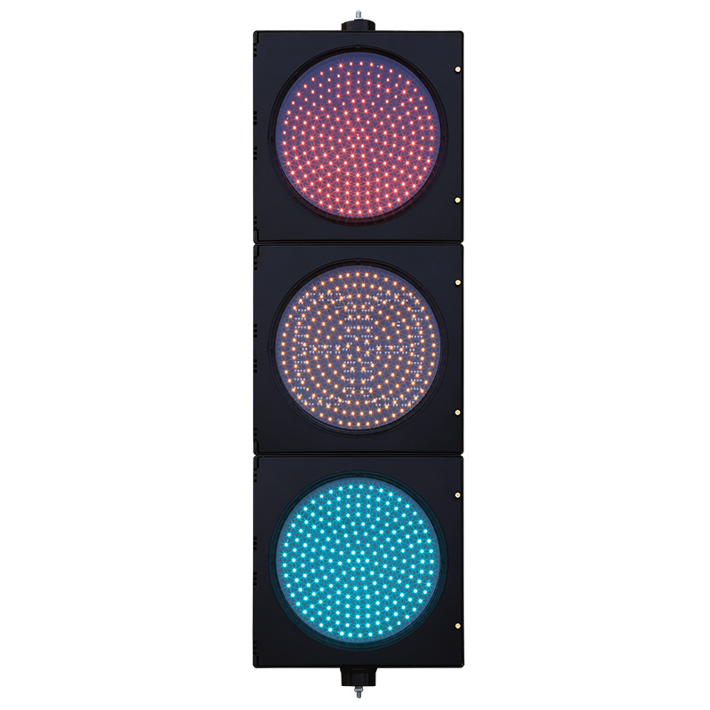 Lampu Isyarat Bola Penuh Merah/Kuning/Hijau Kuasa Rendah dengan Pemasa Undur