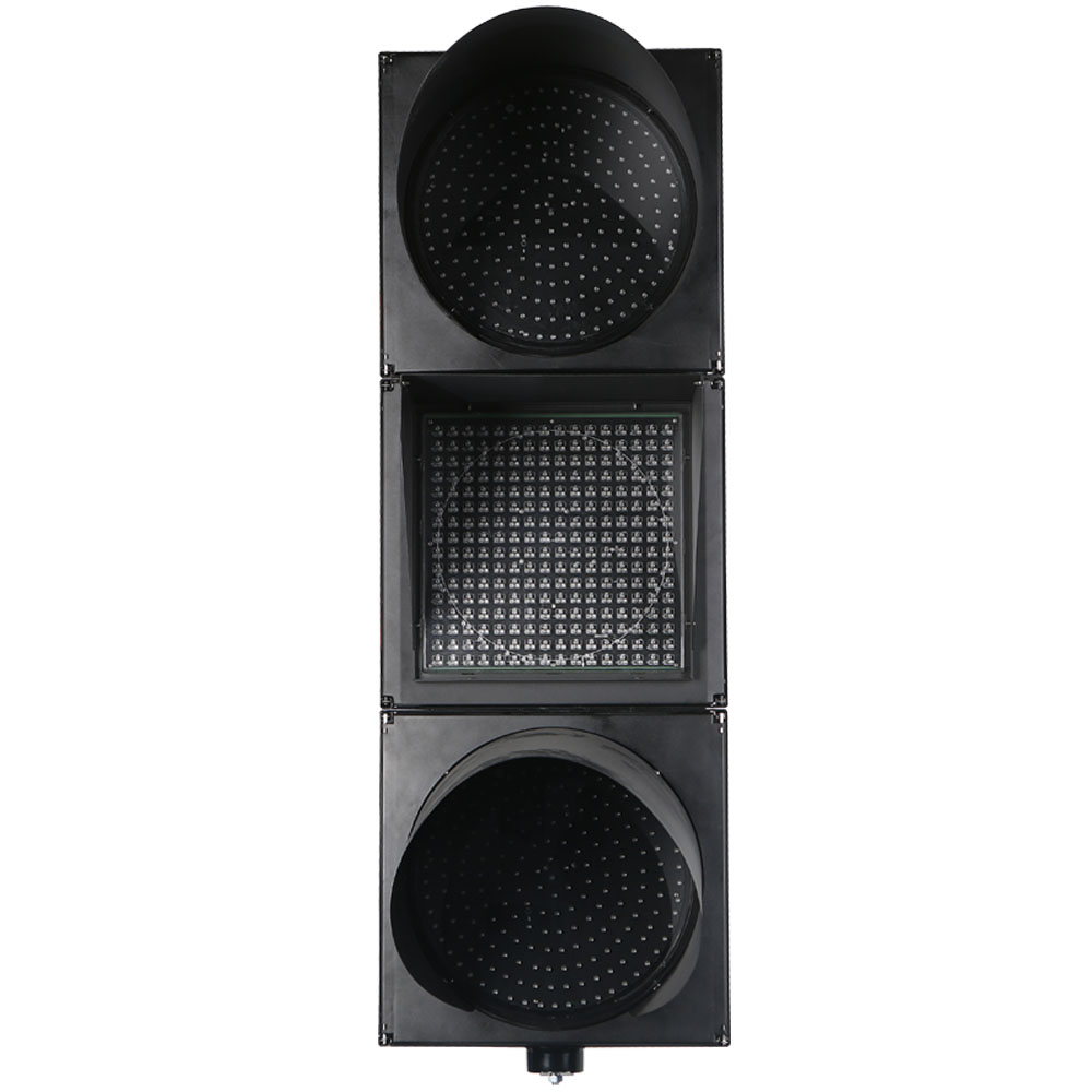 Lampu Isyarat Bola Penuh Merah/Kuning/Hijau Kuasa Rendah dengan Undur Dot Matrix