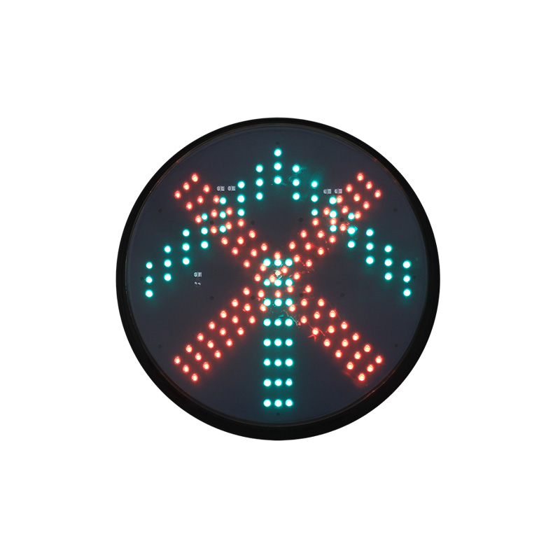 Modul Lampu Isyarat Palang Merah dan Anak Panah Hijau Kuasa Rendah