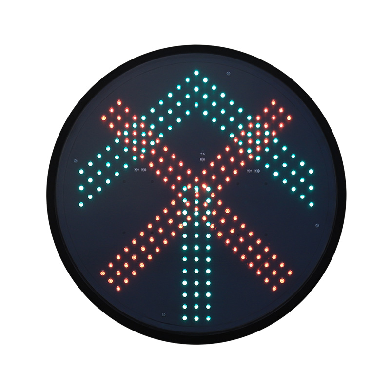 Modul Lampu Isyarat Palang Merah dan Anak Panah Hijau Kuasa Rendah