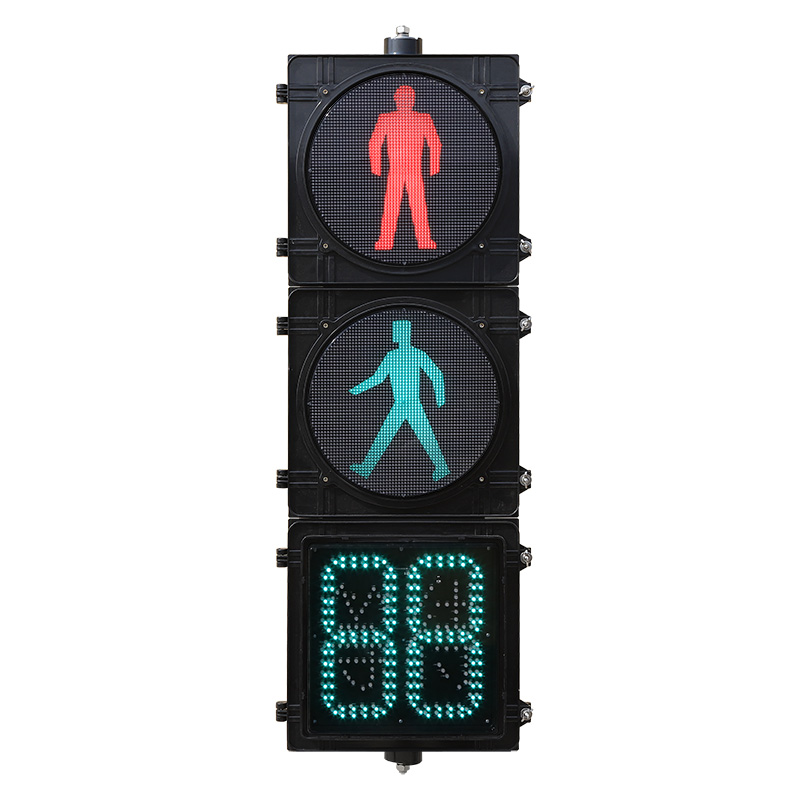 Lampu Isyarat Pejalan Kaki Fluks Tinggi dengan Pemasa Undur