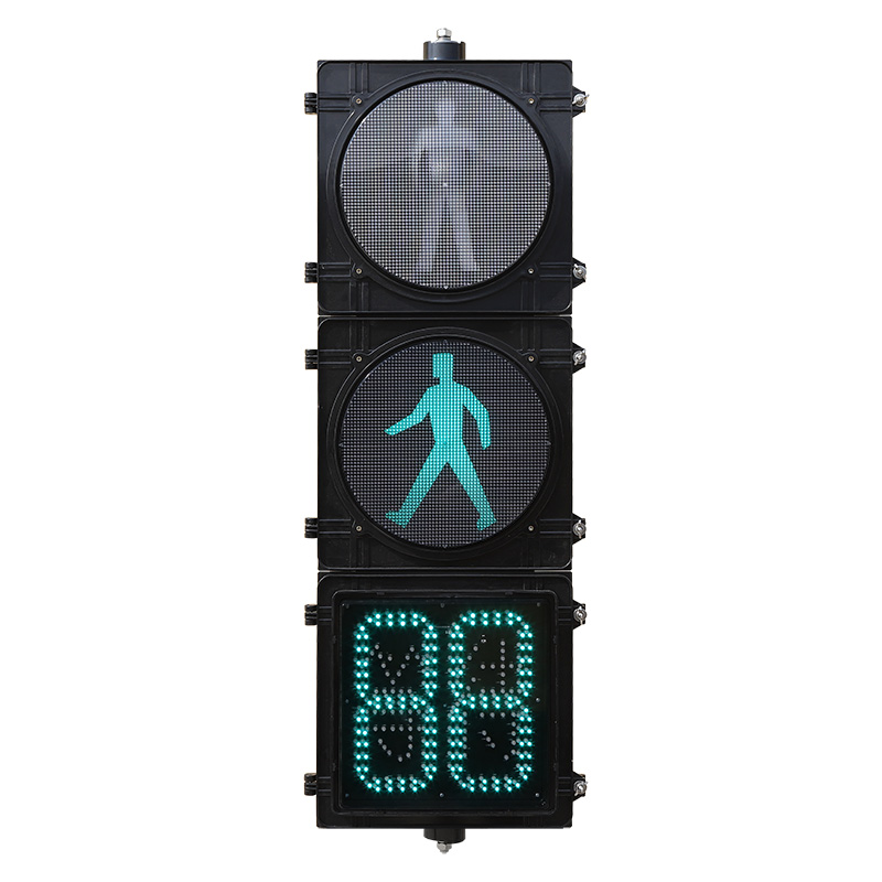 Lampu Isyarat Pejalan Kaki Fluks Tinggi dengan Pemasa Undur