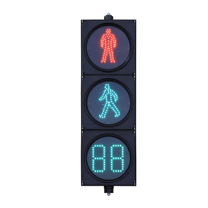 Lampu Isyarat Pejalan Kaki Kuasa Rendah dengan Pemasa Undur