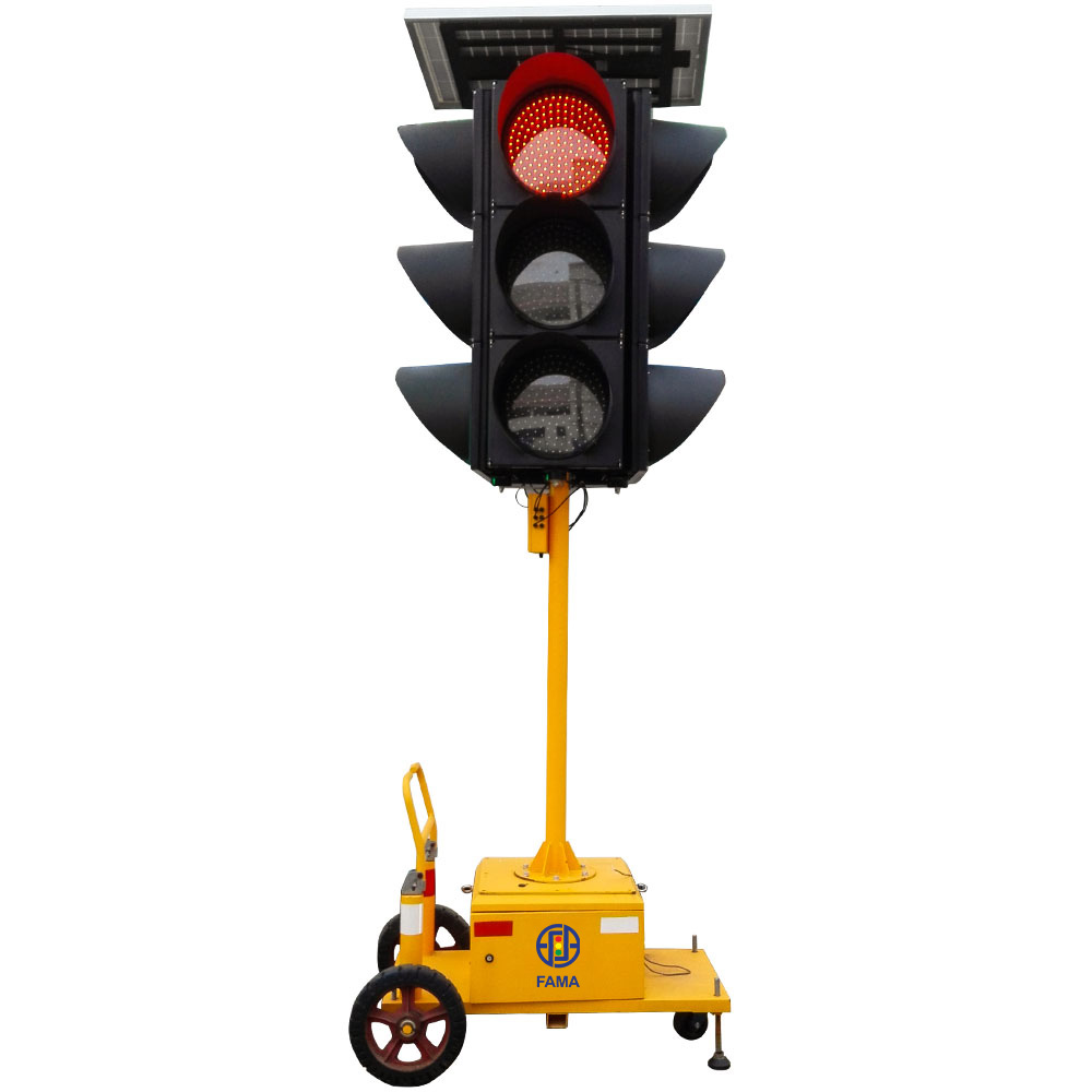 Lampu Isyarat Bersepadu Mudah Alih Berkuasa Suria