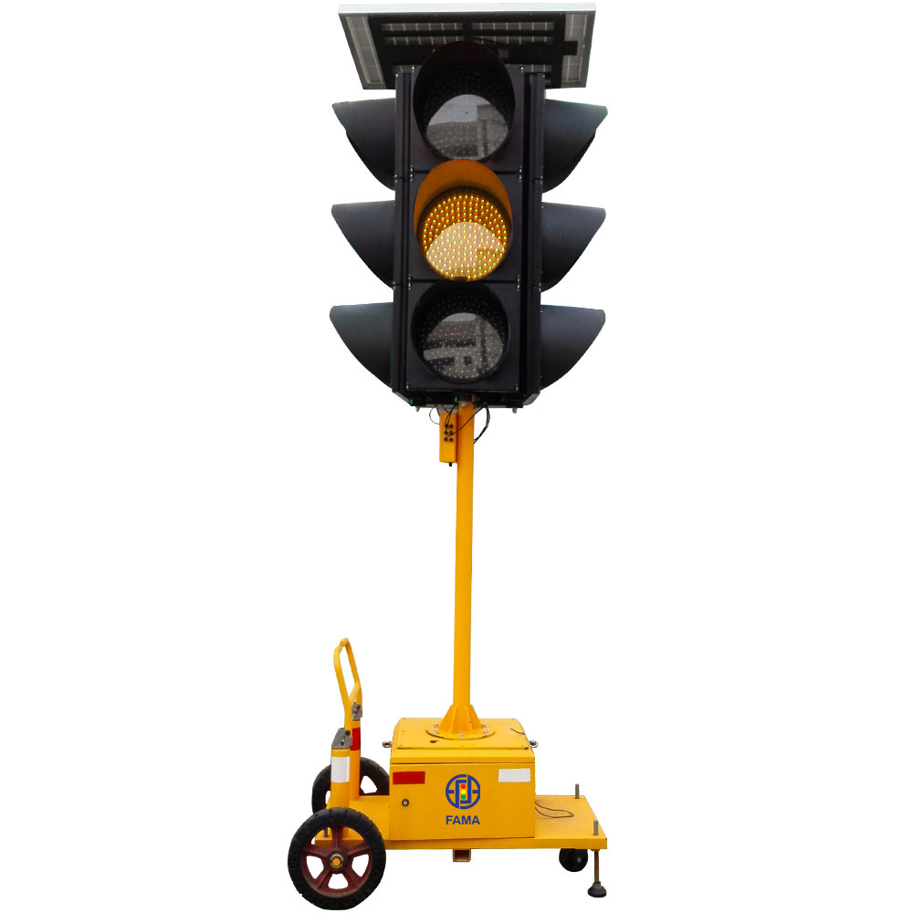 Lampu Isyarat Bersepadu Mudah Alih Berkuasa Suria