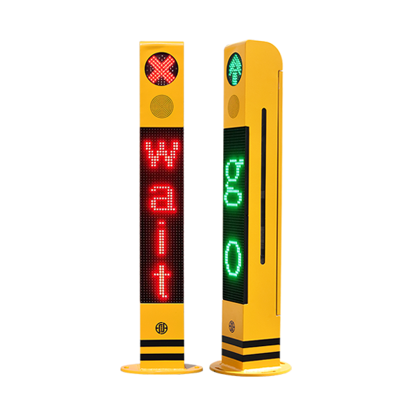 Tiang Lampu Pejalan Kaki dengan Skrin Modular