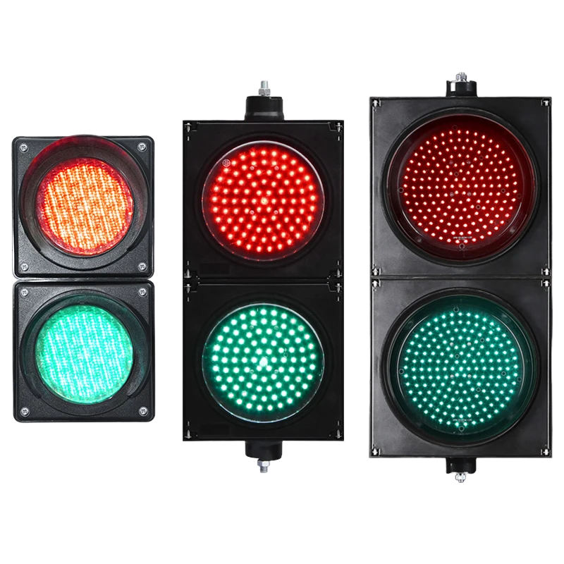 Lampu Isyarat Bola Penuh Merah/Hijau Kuasa Rendah (dua unit)