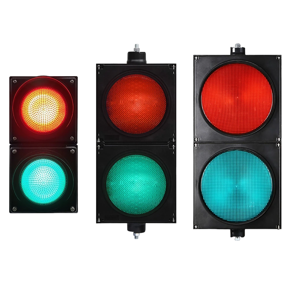 Lampu Isyarat Bola Penuh Fluks Tinggi Merah/Hijau (dua unit)