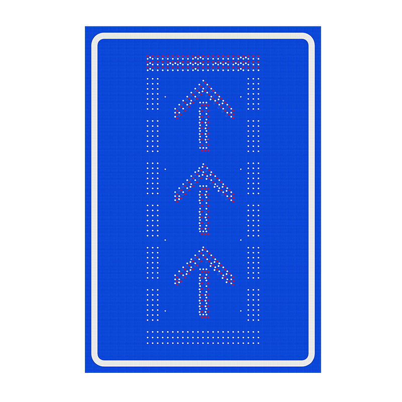 Belok Kiri Papan Tanda Jalan atau Teruskan Lurus Papan Tanda