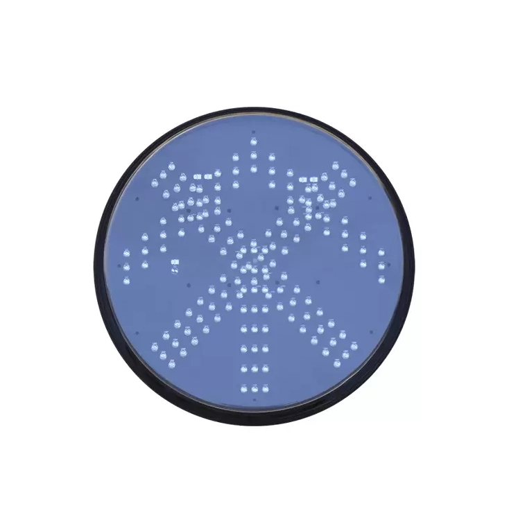 Modul Lampu Isyarat Palang Merah dan Anak Panah Hijau Berkuasa Rendah